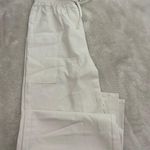 Princess Polly White Linen Pants Photo 2