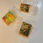 Van Gogh Themed Metal Pins Set (3) Photo 0