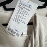 Lululemon  Bone colored Side-Cinch Ribbed Cardigan Photo 5