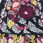 Anthropologie NWT Embroidered Wide-Leg Jumpsuit in Black Floral Motif Overall 2 Photo 7