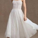 Bronx and Banco NWT Mademoiselle Bridal Midi Dress in White. Photo 11