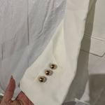 T Tahari  White Double Breasted Blazer Size 6 US Photo 1