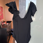 ZARA Ruffle Sleeve Bodysuit  Photo 0