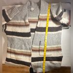 A New Day Womens Earthy Striped Long Sleeve Warm Cardigan Plus Size Sweater XXL Photo 3