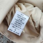 Le lis Collection Faux Suede Star Moto Jacket Cream Small Photo 7