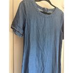Gap  Denim XS Mid Wash Chambray Short Sleeve Dress Photo 1