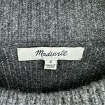 Madewell Starry Night Pullover Sweater Merino Wool size Small Boxy Fit Grey Photo 9