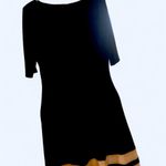 CHAPS  Elegant Black and Cream Dress S Photo 1