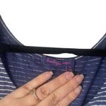 Fresh Produce Women's Size XS Oversized Striped Cotton Midi Dress - Pockets Photo 4