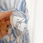 MISA Los Angeles NEW  Kalita Dress Casablanca Blu Shell Maxi Photo 5