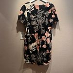 Nicole Miller Women’s Linen Blend Hawaiian Floral Shift Dress Size Large Photo 5
