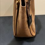 House of Harlow 1960 | Tan Faux Suede Satchel w/ Bag Tassel Charm Photo 5