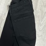 Eunina Black Distressed Super High Rise Skinny Jeans Photo 5