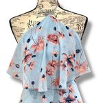 House of Harlow  x Revolve Size XS Zoe Blue Floral Halter Maxi Dress $218 Photo 2