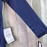 Betsy and Adam Sz. 10 Navy Blue Stretch Satin Lined Long Sleeve Form Fitti… Photo 6