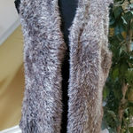 CAbi  faux fur mohair alpaca vest medium Photo 0