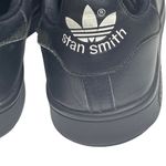 Adidas  ★ Stan Smith Low Profile Sneaker Tennis Shoes ★ Black Vegan Leather ★ 7M Photo 5