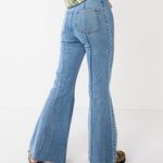 Lace-Up Denim Flare Jeans + ππ Photo 1