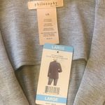 Philosophy  NWT jacket blazer Large Mist Grey Heather one button front po… Photo 1