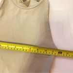 House of Harlow NWT  1960 Beige Tan Contouring Bodysuit Photo 4