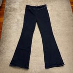 frame denim Frame The Jet Set Flare Pull On Jeans Dark Indigo Wash Photo 3
