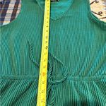 HEIMISH USA Green ribbed Sleeveless Midi Dress women’s M Size M Photo 9