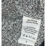 Mustard Seed Womens Deep V Wrap Pullover Knit Sweater Size S Black White Marled Photo 4