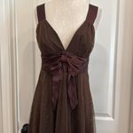 Speechless Y2k babydoll glitter bow detail mini dress Photo 4