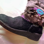 Tecnica White Faux Fur Winter Boots Black Size 7.5 Photo 13