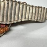 Lilian’s Tan Leather Colorful Flower Sandals Womens 10.5 Platform Beachy Summer Photo 4