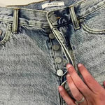 PacSun Vintage High Rise Denim Jean Distressed Shorts Women's Size 28 Button Fly Photo 2