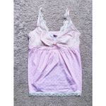 Marilyn Monroe Y2k Babydoll Slip Camisole Sleep Tank Top Medium Coquette Pink Photo 1