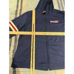 Jerry Leigh Jerryy Leigh Nascar women's L full zip performance hooded navy blue jacket Photo 2