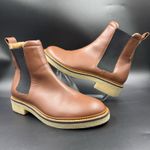 Everlane The Italian Leather Chelsea Boot Tobacco Brown 6.5 Women's Gum Outsole Photo 1