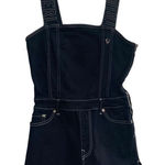 True Religion TRUE‎ RELIGION World Tour Women’s Overall Romper Shorts Size SP Inseam 2” Photo 0