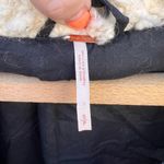 Free People Shaggy Faux Sherpa Shaggy Wool Moto Jacket in Ivory SMALL Photo 2