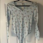 PINK - Victoria's Secret NWT Victoria’s Secret Pink Floral Bodysuit Photo 0