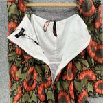 Beulah Style Dress S Abstract Floral Bold Tiered Smocked Forest Fairy Boho NEW Green Photo 5