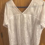 Wallpapher  lace white blouse size large new with tags Photo 5