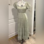 DOEN Ruby Dress Daisy Small Maxi Dress Green Photo 3