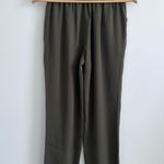 Max Studio pants size XS green jogger cuffed Photo 3