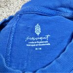 Free People Movement Icon Tee Ultra Indigo Blue Medium M Oversized Short Sleeve Photo 5
