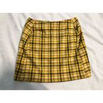 Urban Outfitters  Yellow Plaid Skirt‎ XS Photo 2