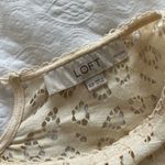 Loft Cream Lace Long Sleeve Top size XS petite Photo 7