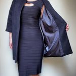 Alexander McQueen McQ wool cashmere collarless 3/4 sleeve car coat IT 38/ US 2-4 Photo 5