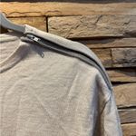 J.Crew  Tan 100% Merino Wool Crewneck Shoulder Zip Long Sleeve Sweater Size XS Photo 1