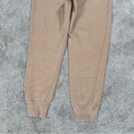 Nike Women’s Phoenix Fleece Joggers Pants Pull On High Waisted in Brown Cream M Photo 8