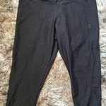 Adidas Crop Black Leggings Size L Photo 0