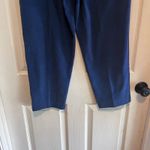 Alfred Dunner  Blue Elastic Waist Pull On Casual Dress Pants Trousers 12 Soft Photo 2