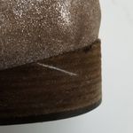 Seychelles  LEATHER SUEDE BROWN SILVER METALLIC DISTRESSED RELAXED ANKLE BOOTIES Photo 10